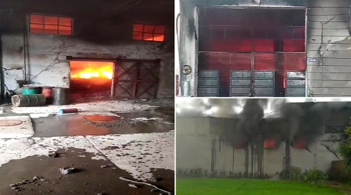 Punjab: Massive Fire Breaks Out at Cycle Factory in Ludhiana, 12 Fire Engines Reach Spot