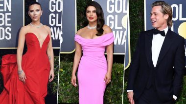 Golden Globes 2020 Best Dressed: Priyanka Chopra, Brad Pitt, Scarlett Johansson, Andrew Scott Make Voguish Appearances at the Award Ceremony (View Pics)