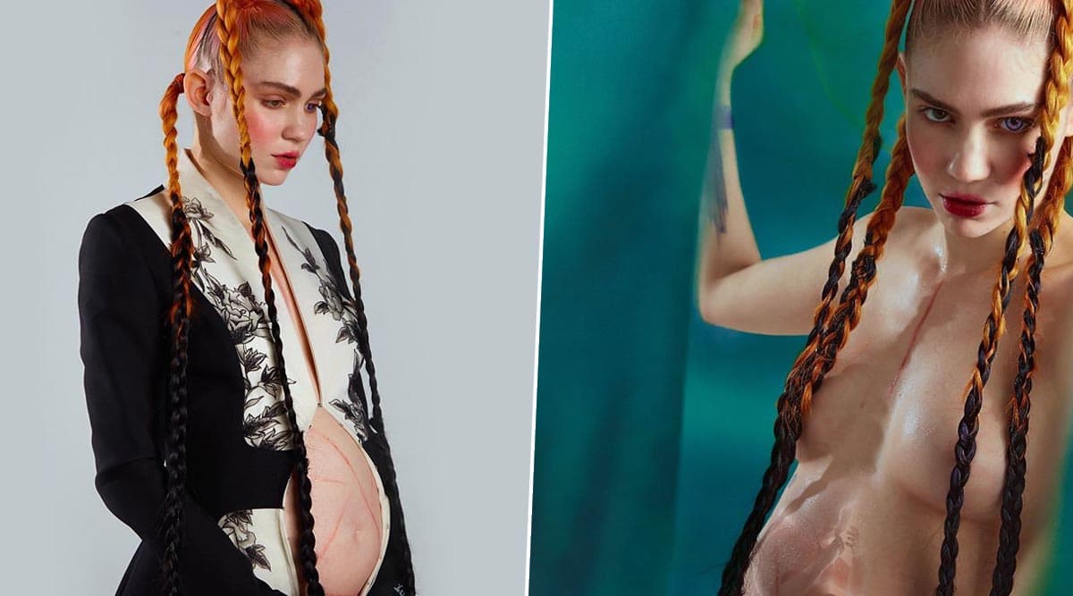 Elon Musk's Girlfriend Grimes Posts Another NSFW Picture to Announce Pregnancy After Instagram Took Down Her Topless Photo Elon Musk's Girlfriend Grimes Posts Another NSFW Picture to Announce Pregnancy After Instagram Took Down Her Topless Photo