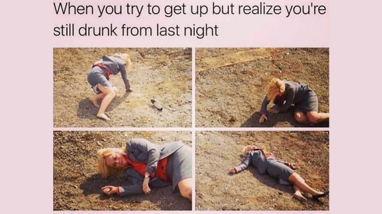 National Hangover Day 2020 Funny Memes: Hilarious Jokes and Images to Help You Sober Up After a Night of New Year Party Celebrations