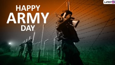 Army Day 2020 Wishes: WhatsApp Messages, Inspirational Quotes, Thank You Cards, SMS and Images to Greet Brave Soldiers of Our Nation