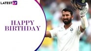 Happy Birthday Cheteshwar Pujara: A Look at Five Top-Class Knocks by India&rsquo;s Modern-Day Wall
