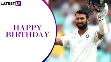 Happy Birthday Cheteshwar Pujara: A Look at Five Top-Class Knocks by India’s Modern-Day Wall