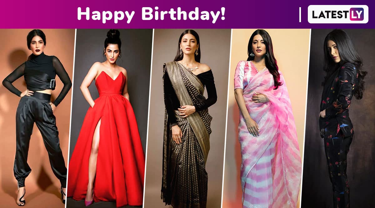 Happy Birthday, Shruti Haasan! A Style Capsule of All the Times When the Grunge Girl Turned Into a Glam Goddess! Happy Birthday, Shruti Haasan! A Style Capsule of All the Times When the Grunge Girl Turned Into a Glam Goddess!