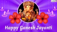 Ganesh Jayanti 2020 Images: Ganpati Photos, HD Wallpaper & GIF Images to Send On This Auspicious Occasion
