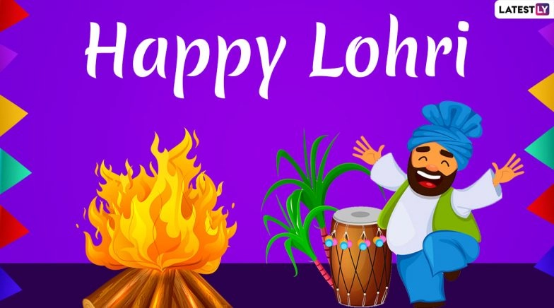 Happy Lohri 2020 Greetings: WhatsApp Stickers, GIF Images, Photos, SMS and Messages