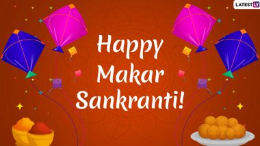 Makar Sankranti 2020 Wishes And Messages in Gujarati: Uttarayan WhatsApp Stickers, Facebook Greetigngs, GIF Images, Quotes, Photos and SMS to Celebrate Kite Flying Festival