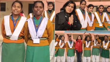 Delhi Government School Students Give Happy New Year 2020 Wishes in Different Indian Languages (Watch Viral Video)