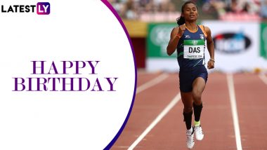 Hima Das Birthday Special: Interesting Facts About the Dhing Express on Her Birthday