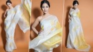 Draped in a Chiffon Saree, Hina Khan Channelises Her Inner Yash Raj Heroine at the Lions Gold Awards 2020 (View Pics)
