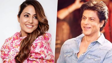 Hina Khan Calls Shah Rukh Khan Humble; Recalls How King Khan Agreed to Click a Pic When She Met Him for the First Time