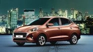 Hyundai Aura 2020 Sedan Launched in India at Rs 5.8 Lakh; Prices, Features, Colours, Variants & Specifications