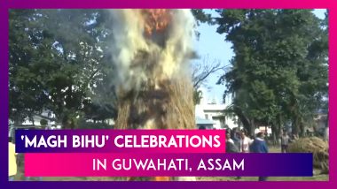 People Celebrate ‘Magh Bihu’ With Great Enthusiasm In Guwahati, Assam