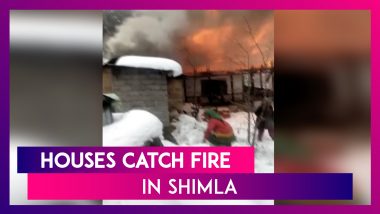 Shimla: A Dozen Houses Catch Fire In The Hill City