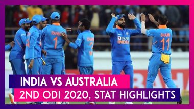 IND vs AUS Stat Highlights, 2nd ODI 2020: India Beat Australia To Level Series