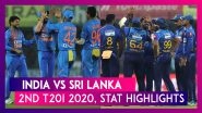 IND vs SL Stat Highlights, 2nd T20I 2020: India Registers Comprehensive Win Over Sri Lanka