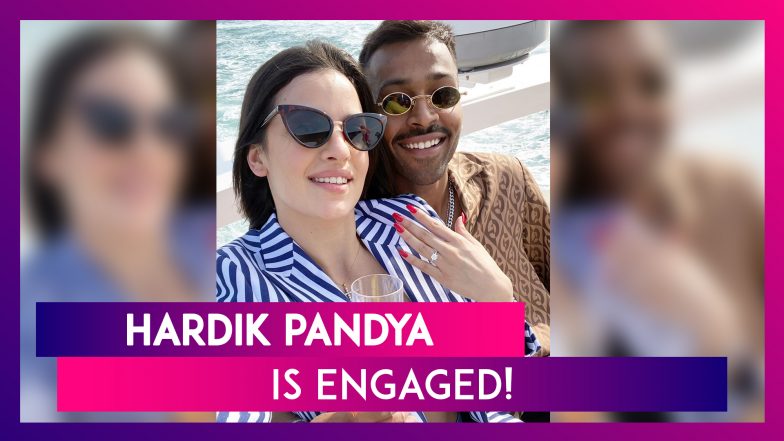 Hardik Pandya Announces Engagement To Serbian Actress Natasa Stankovic Shares Pics On Instagram