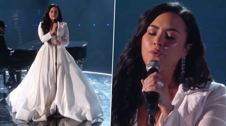 Grammys 2020: Demi Lovato Gets Standing Ovation for Performing Her New Song ‘Anyone’ (Watch Video)