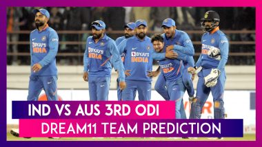 India vs Australia Dream11 Team Prediction, 3rd ODI 2020: Tips To Pick Best Playing XI