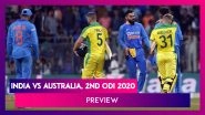IND vs AUS, 2nd ODI 2020 Preview: India Look To Bounce Back, Australia Eye Series Win