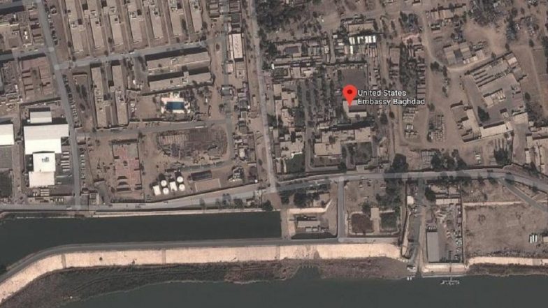 US-Iran Conflict: Two Rockets Hit Near US Embassy in Baghdad For Second Day in Row, Casualties Feared