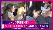 JNU Students Suffer Injuries And Detained During A Protest March Towards Rashtrapati Bhavan