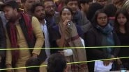 JNU Violence: 'Don't Forget Kashmir', Says JNUSU Chief Aishe Ghosh While Appealing Students to Raise Voice For Saving Constitution