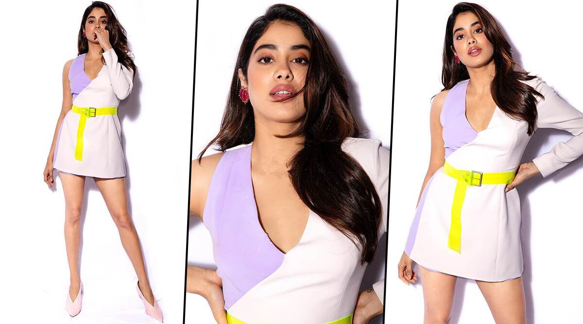 Janhvi Kapoor in Patinya playsuit for an interview (2)
