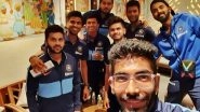 Jasprit Bumrah Shares Picture With Team Ahead of India&rsquo;s Departure for New Zealand T20I Series (See Post)