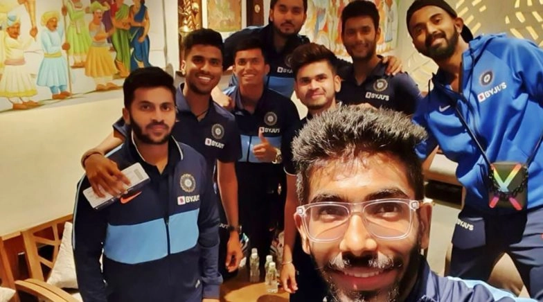 Jasprit Bumrah Shares Picture With Team Ahead of India’s Departure for New Zealand T20Is