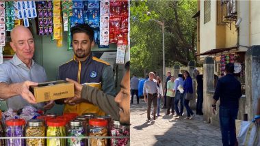 Jeff Bezos, Amazon CEO, Becomes Salesman For A Day in India, Shares Picture on His Twitter