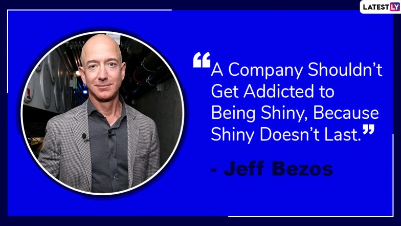 Jeff Bezos 56th Birthday: Inspirational Quotes by World’s Richest Man That Will Motivate Every Aspiring Entrepreneur