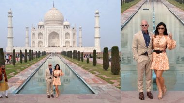 Jeff Bezos and Girlfriend Lauren Sanchez Take Their Romance to New Level, Visit Taj Mahal 'The Symbol of Eternal Love' (View Pics)