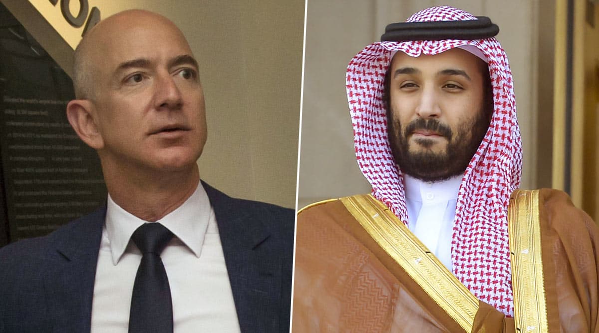 Jeff Bezos’s Mobile Phone Was Hacked After Receiving Infected WhatsApp Video From Saudi Crown Prince Mohammed bin Salman's Account: Report Jeff Bezos’s Mobile Phone Was Hacked After Receiving Infected WhatsApp Video From Saudi Crown Prince Mohammed bin Salman's Account: Report