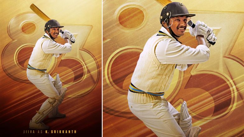 83 The Film: Bollywood Debutant Jiiva’s Look as Stroke Play Sensation Krishnamachari Srikkanth Wins Our Hearts (View Pic)