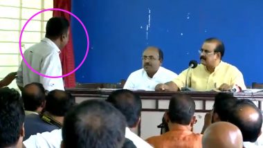 Kerala Journalist Heckled During Former Kerala DGP Senkumar's Press Conference, Watch Video