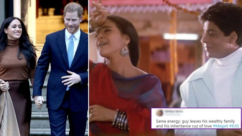 Prince Harry and Meghan’s Exit From the Royals Reminds Desi Twitterati of K3G, Hilarious #Megxit Memes and Jokes Will Make You ROFL