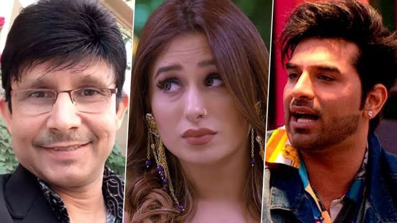 Bigg Boss 13: KRK Calls Mahira Sharma ‘Battakh Ke Hoton Wali Chipkali’ and Paras Chhabra ‘Meetha’