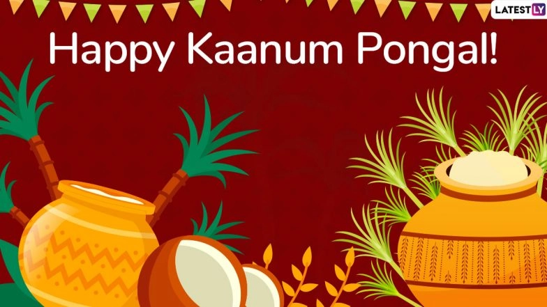 Kaanum Pongal 2020 Messages: WhatsApp Stickers, Facebook Greetings, GIF Images, Quotes And SMS to Send Wishes on Tamil Nadu's Harvest Festival