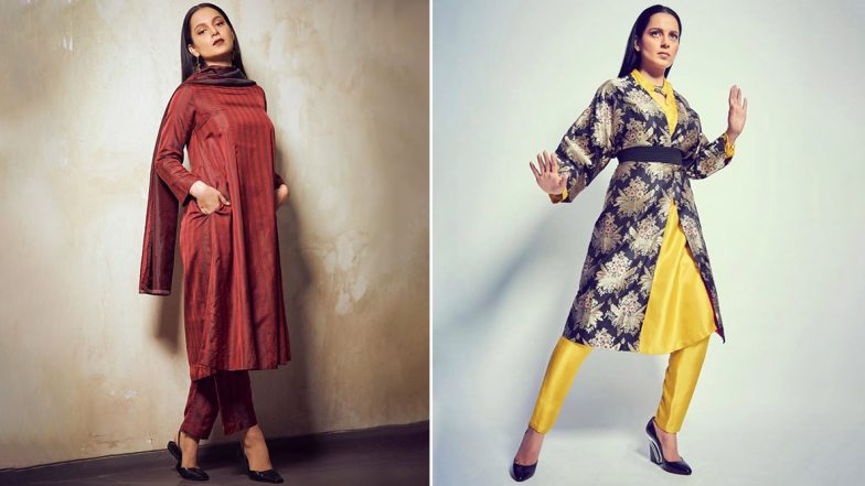 For Kangana Ranaut, It’s Just Another Day With Two Resplendent Ethnic Styles!