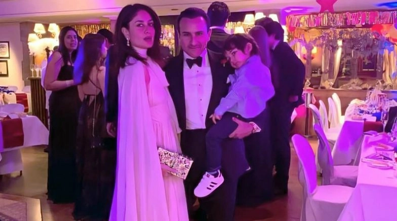 Chiffon, Pastel and Elegance, Kareena Kappor Khan Rings In the New Year in Gstaad!