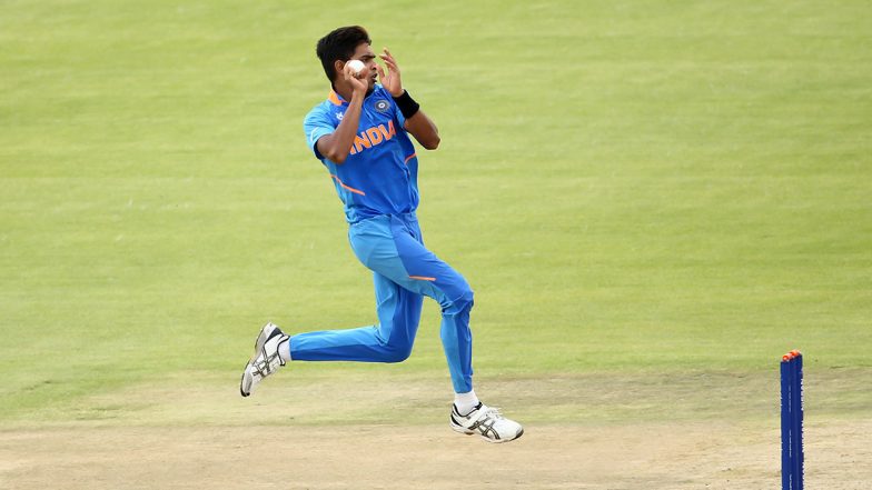 Who is Kartik Tyagi? Check Out Some Lesser-Known Facts About India U19 Pace Sensation as he Rattles Australia U19’s Top Order in ICC U19 CWC 2020 Quarter-Final