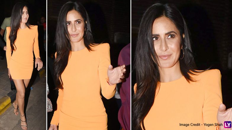 Hot Damn! Katrina Kaif Is Bringing Sexy Back and Fabulously in a Slinky Alex Perry Dress!
