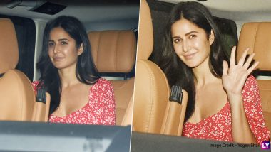 Thrifty Style: Katrina Kaif's Pretty Red Floral Dress Is Already Out Of Stock! 