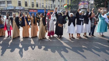 Kerala's 620-km Human Chain to Protest Against Centre's CAA-NRC Project Sets Twitter Abuzz, Netizens Share Pics and Videos