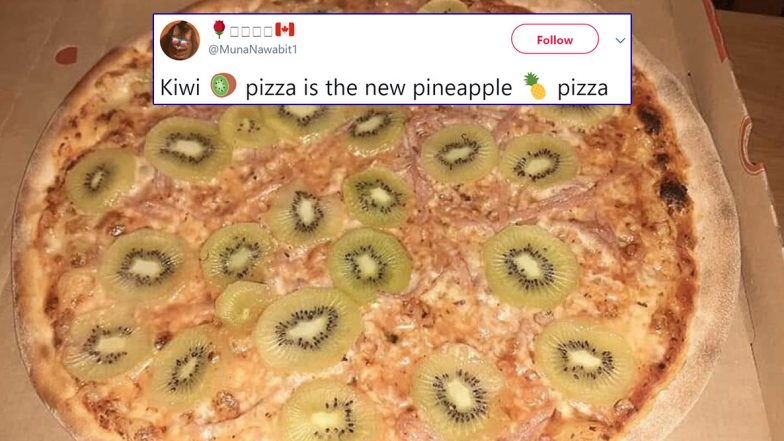 Move Over Pineapple, Kiwi on Pizza is Now A Thing and We Just Can't....