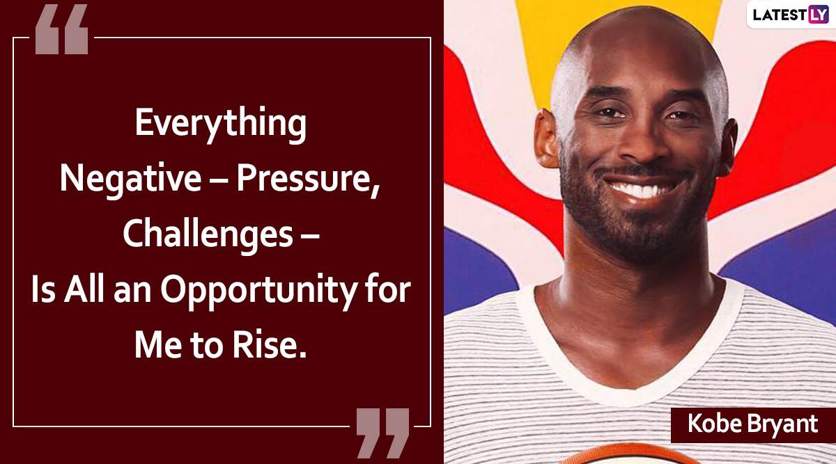 Kobe Bryant, Basketball Legend No More: 8 Inspirational Sayings on Life ...