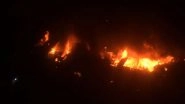 Kanyakumari Fire: Massive Blaze Caused by Short Circuit Engulfs 63 Temporary Shops