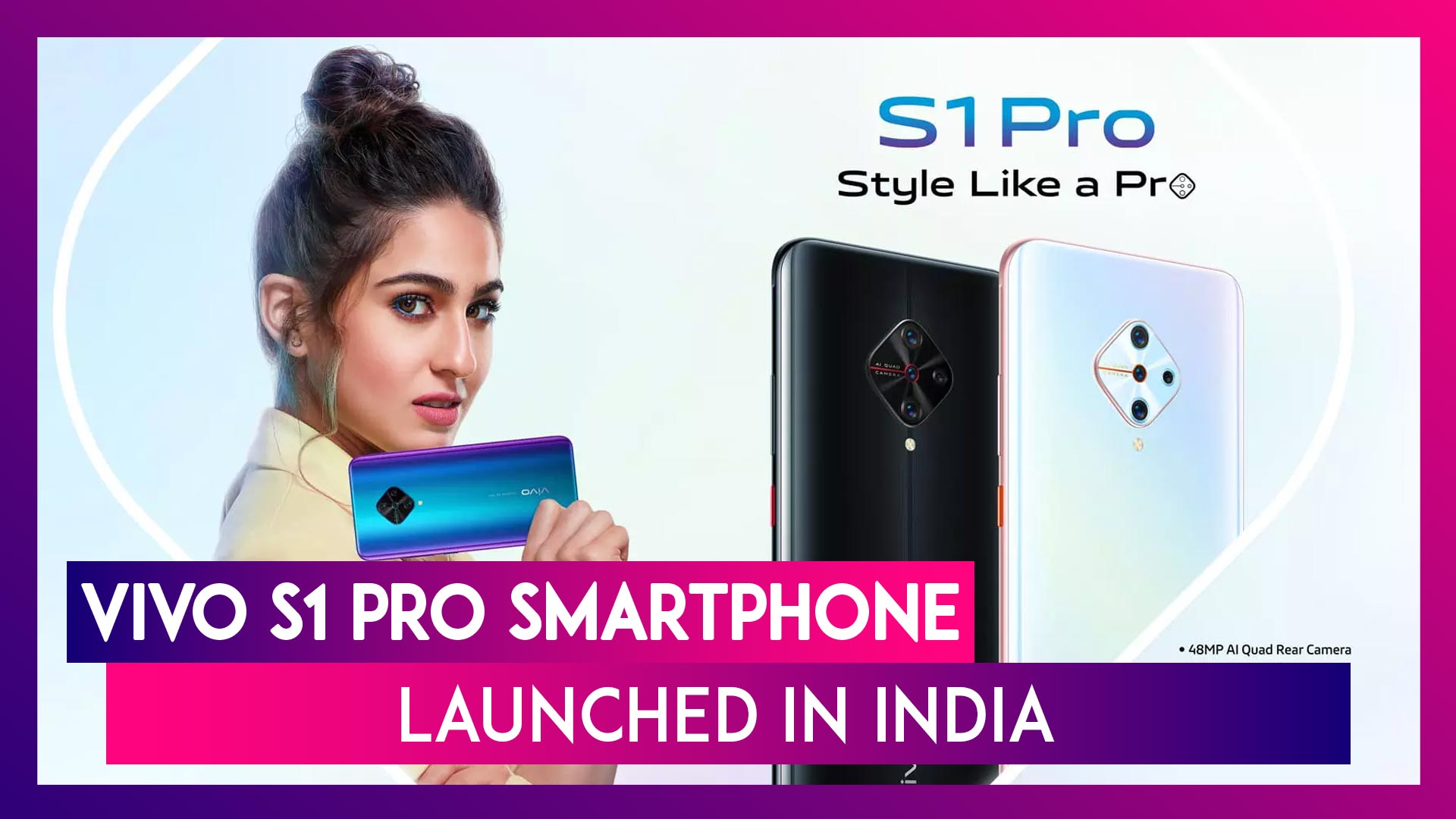 Vivo S1 Pro With 48mp Diamond Shaped Quad Rear Camera Launched