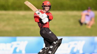 Leo Carter Hits Six 6s in an Over During Super Smash 2019-20 Match, Becomes Seventh Cricketer to Achieve the Feat in T20s